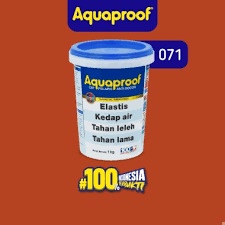 aquaproof cat pelapis anti bocor / cat eksterior / cat tembok luar / cat waterproof anti air