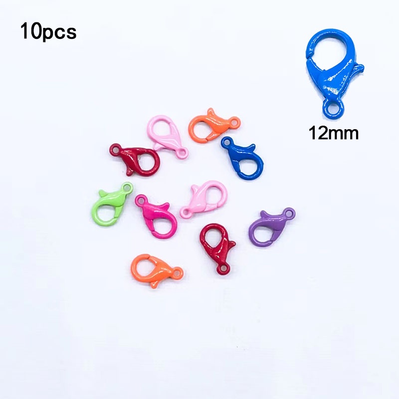 Kait Lobster Bahan Alloy Aneka Warna Untuk Membuat Perhiasan DIY