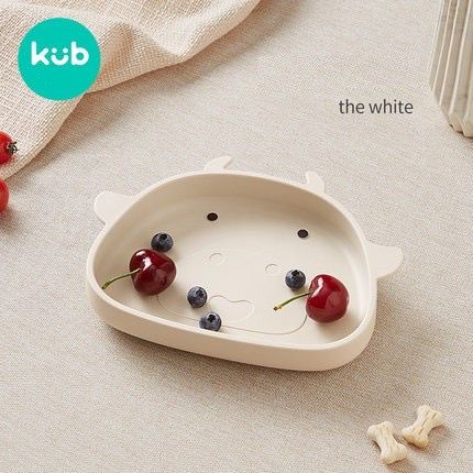 KUB Silicone Suction Dinner Plate - Piring Makan + Suction Bayi - Suction Plate