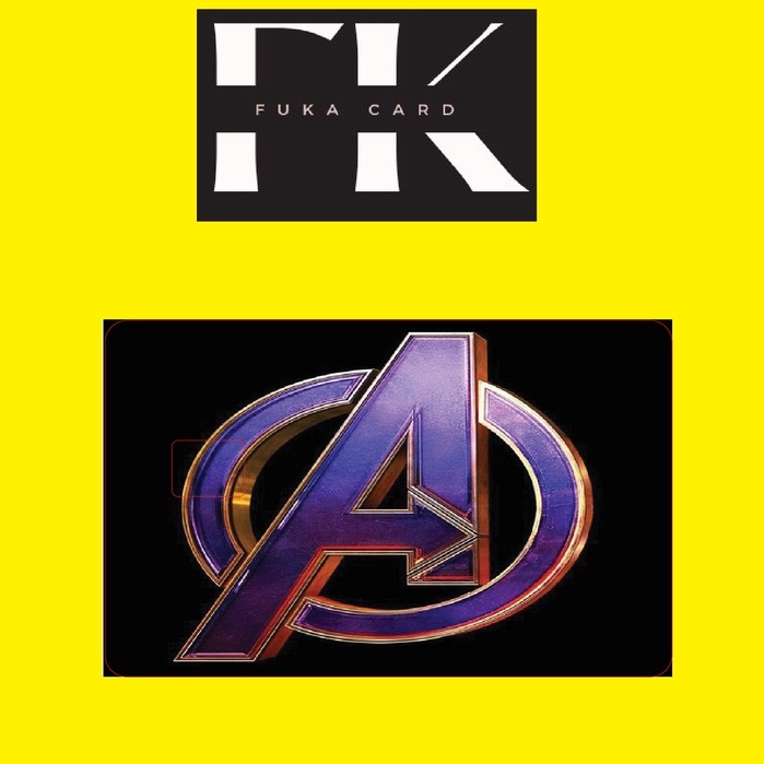 avengers marvel SPECIAL EDITION skincard skin atm flazz kredit id card best - skin card waterproof a