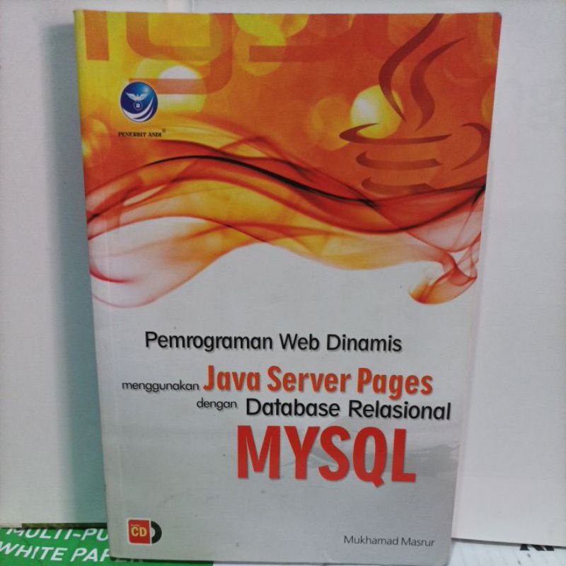 Jual Buku Pemrograman Web Dinamis Menggunakan Java Server Pages Dengan