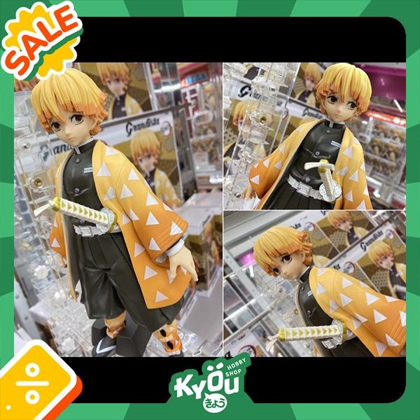 [JAPVER] Grandista Figure Agatsuma Zenitsu - Kimetsu no Yaiba (22cm)