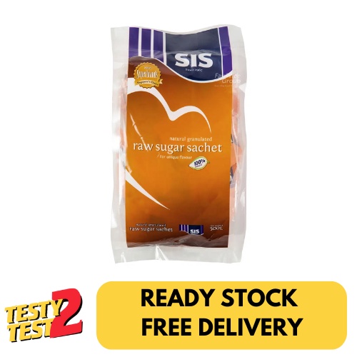 

SIS Raw Sugar Sachets - Natural Granulated 500g