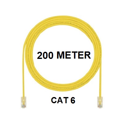 Inotrix 200M-UC6 Patchcord Kabel LAN 200M Internet RJ45 200 Meter Cat 6 Cat6 Cat 6e Cat6e