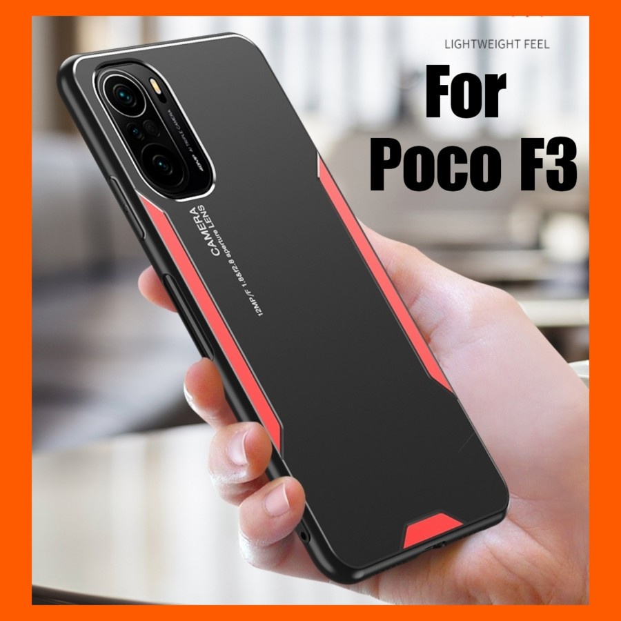 CASE XIAOMI POCO F3 / POCOPHONE F3 METAL TRIMMING CASING