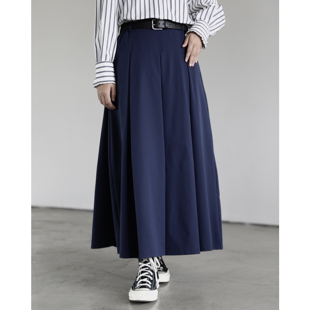Saba Front Pleated Skirt
