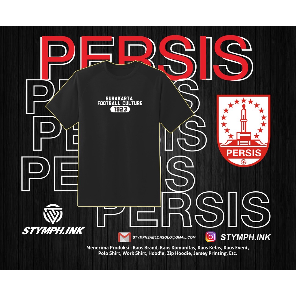 KAOS PERSIS SOLO, KAOS PASOEPATI, KAOS SURAKARTA