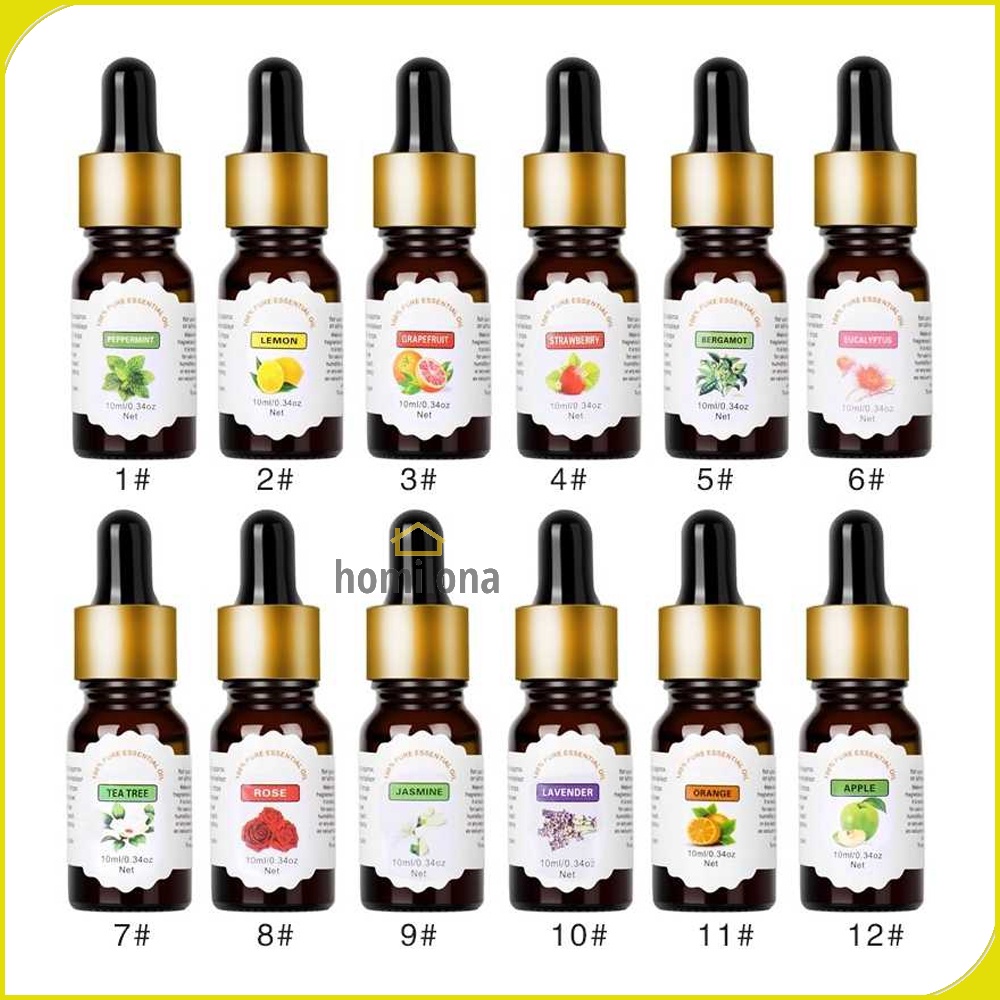 Pure Essential Oil Aromatherapy Diffuser 10ml Varian 17 Aroma