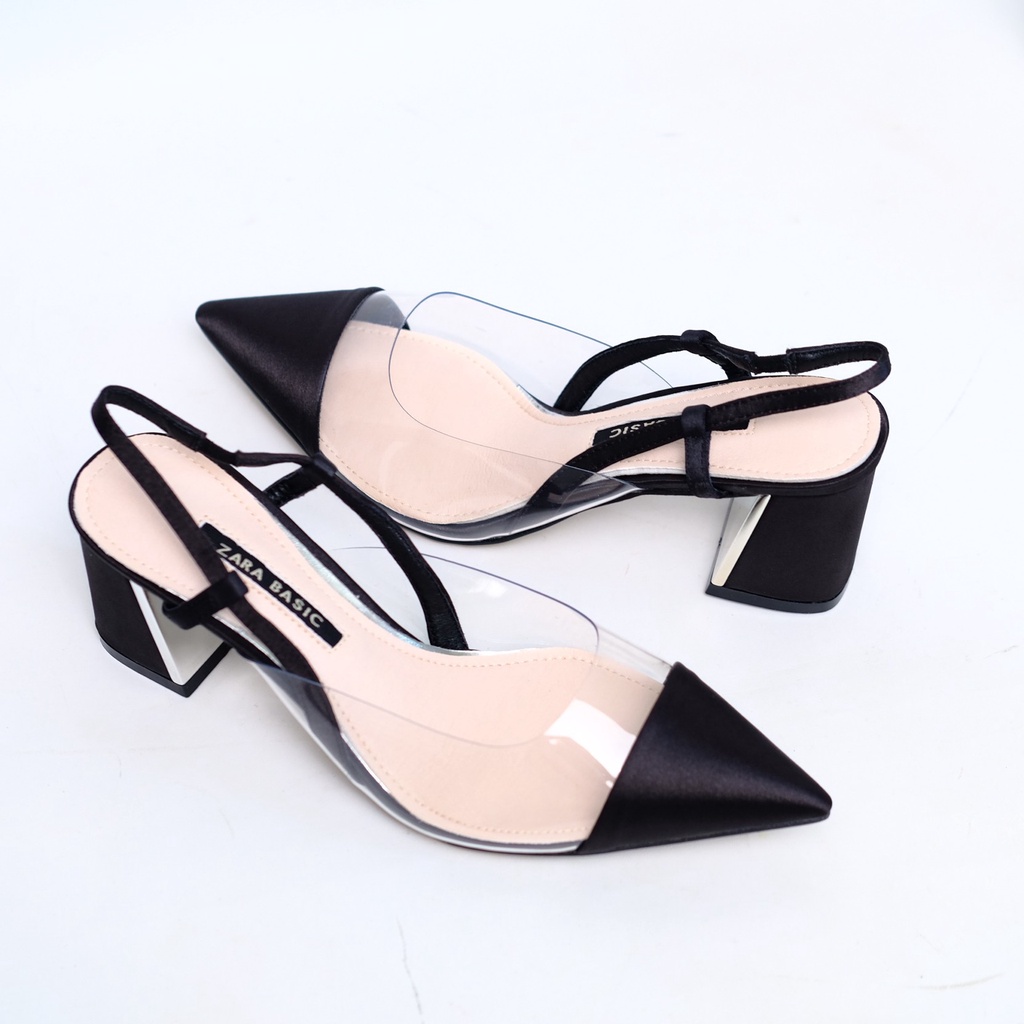 SEPATU KERJA WANITA IMPORT BRANDED ZS004 VINYL PREMIUM
