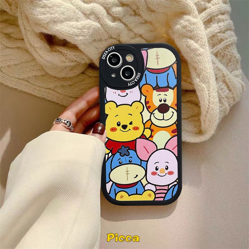 Redmi Note 10Pro 10 11Pro+8Pro 10s 8 9 9Pro 9s 11 11s Redmi A1 9 10 9A 10C 9T 9C 10A Mi F4 12 11 Lite 11T Toy Story Lucu Buzz Lightyear Losto Winnie the Pooh Tigger Soft Sarung