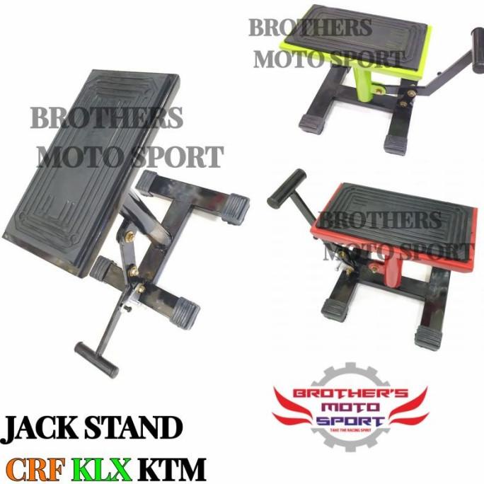 jack stand klx ktm crf dtracker paddock ktm crf klx trail cross TERLARIS TERPERCAYA ORIGINAL