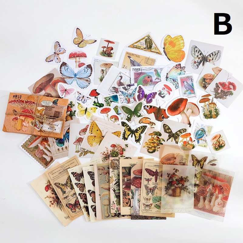 JRN016 – Decoration Sticker Paper Vintage Retro Dairy Journal Scrapbook Label