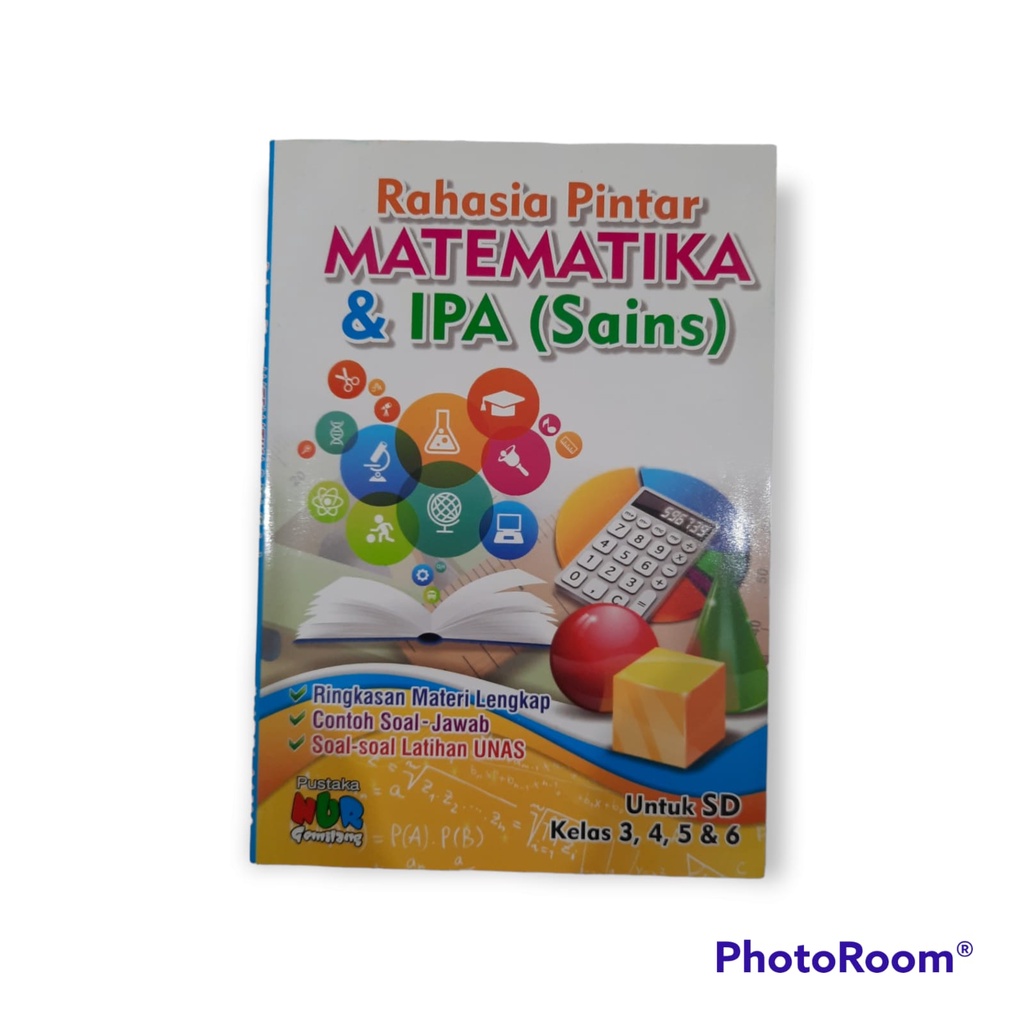 Buku Rahasia Pintar Matematika &amp; IPA (Sains) Untuk SD Kelas 3 4 5 6 - PNG - TBS