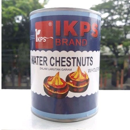 

Promo!! Wholepeeled Water Chestnuts - Kacang Kastanye Kaleng IKPS
