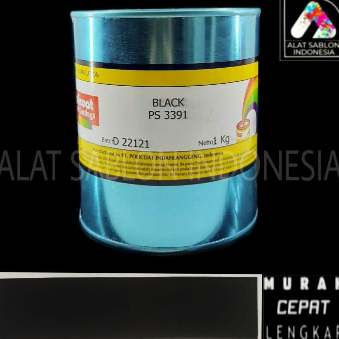 

TINTA SABLON POLICOAT PS 3391 BLACK TINTA PVC 1KG