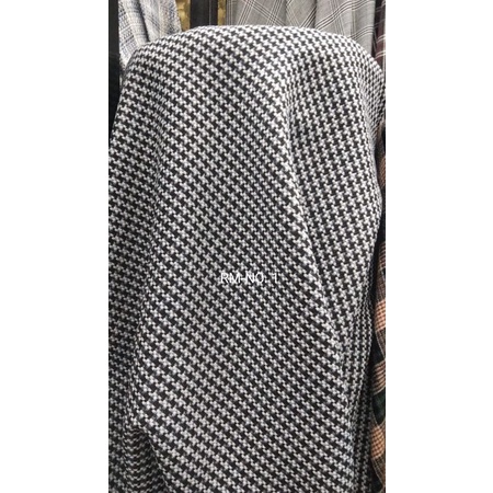 KAIN TWEED SEMI WOOL / BAHAN BLAZER / BAHAN TWEED MURAH / PABRIK TWEED