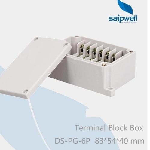 Junction box PVC terminal block 6 pole bukan TJ 6P TIBOX