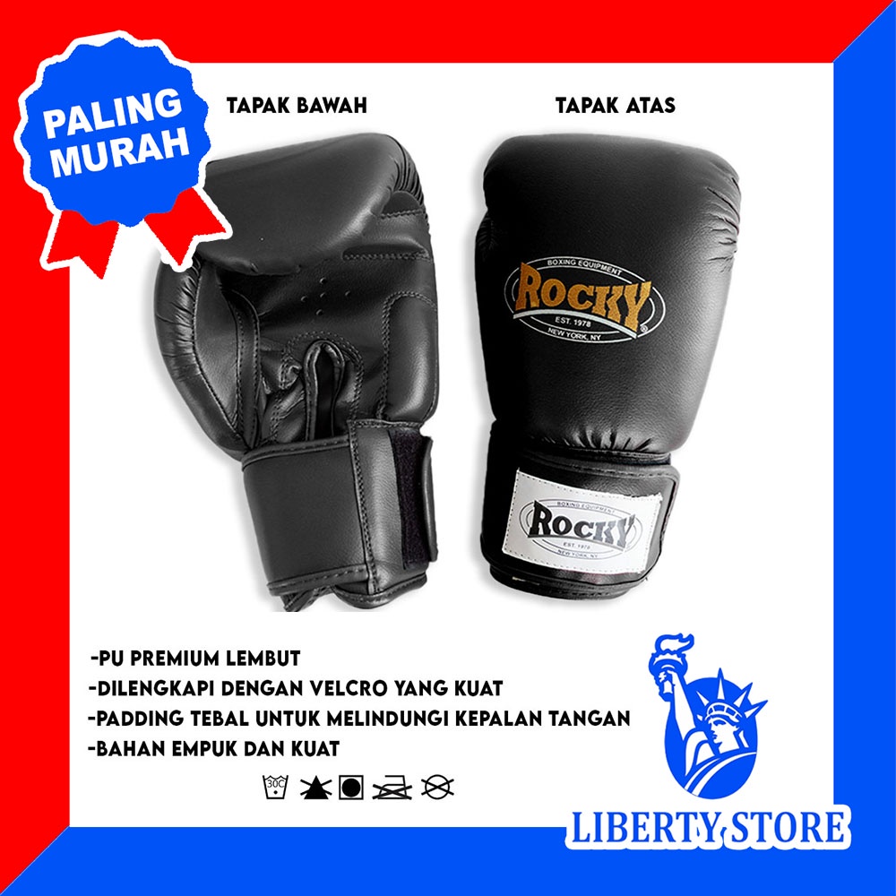 Sarung Tangan Tinju Glove Boxing MUAY THAI 3501 ORIGINAL