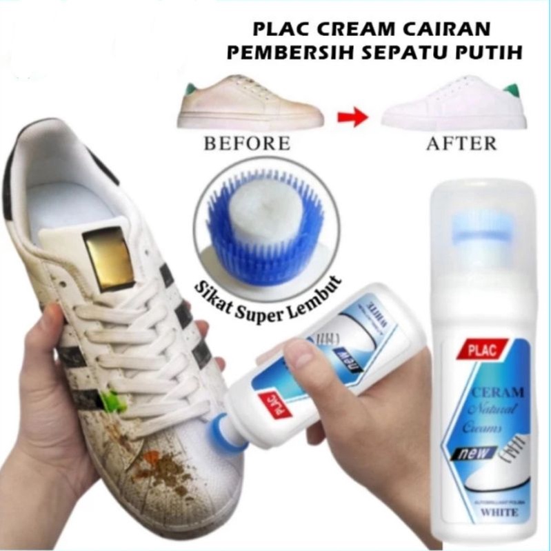 CAIRAN PEMBERSIH PEMUTIH SEPATU SPRAY DAN BRUSH