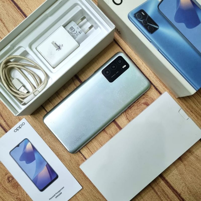 Handphone Oppo A76 6/128 gb Second Garansi Resmi Oppo Indonesia