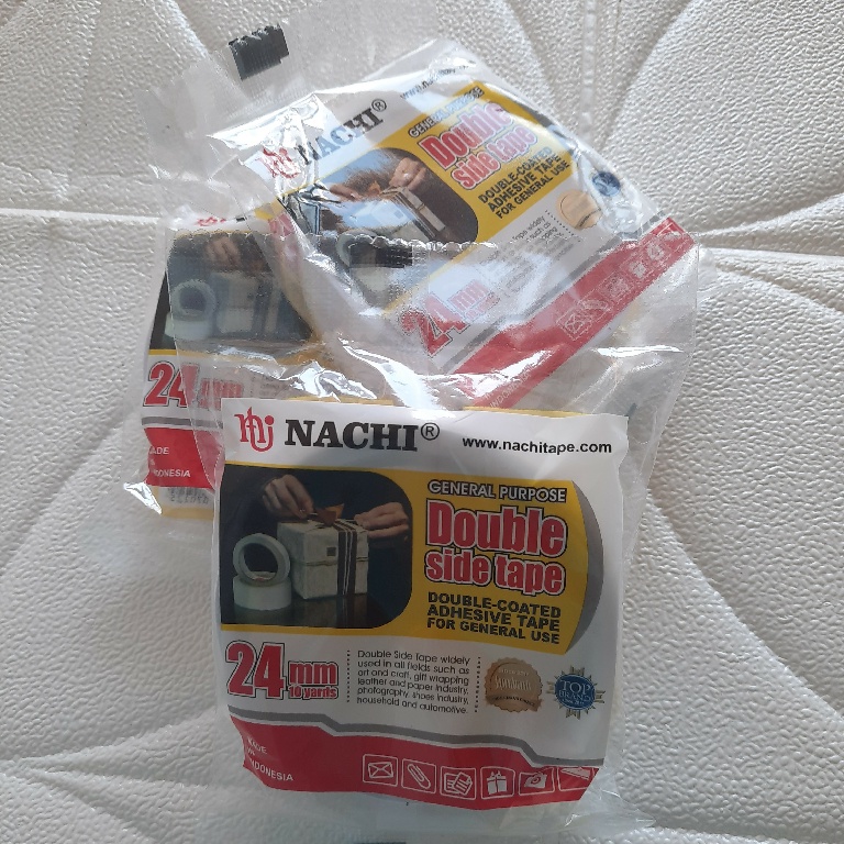 

DOBLE TAPE NACHI 24MM | ALAT TULIS MURAH | GROSIR ALAT TULIS | BISA COD | ATK | DZAMSTORE