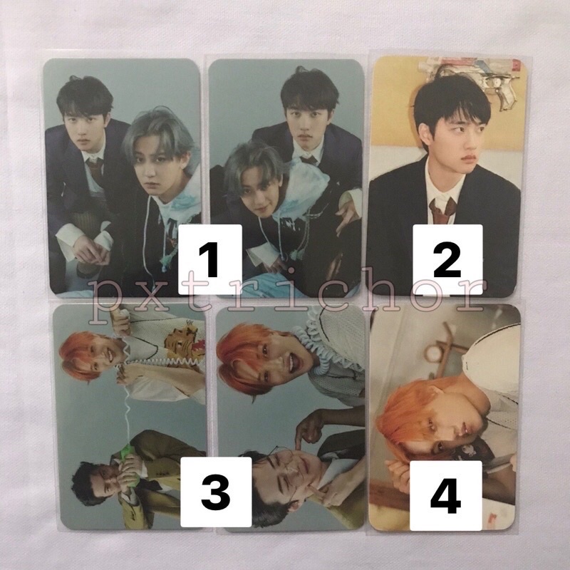 PC PHOTOCARD EXO NON ALBUM XR GALLERY ROUND 1 & 2 SEHUN KAI SEKAI