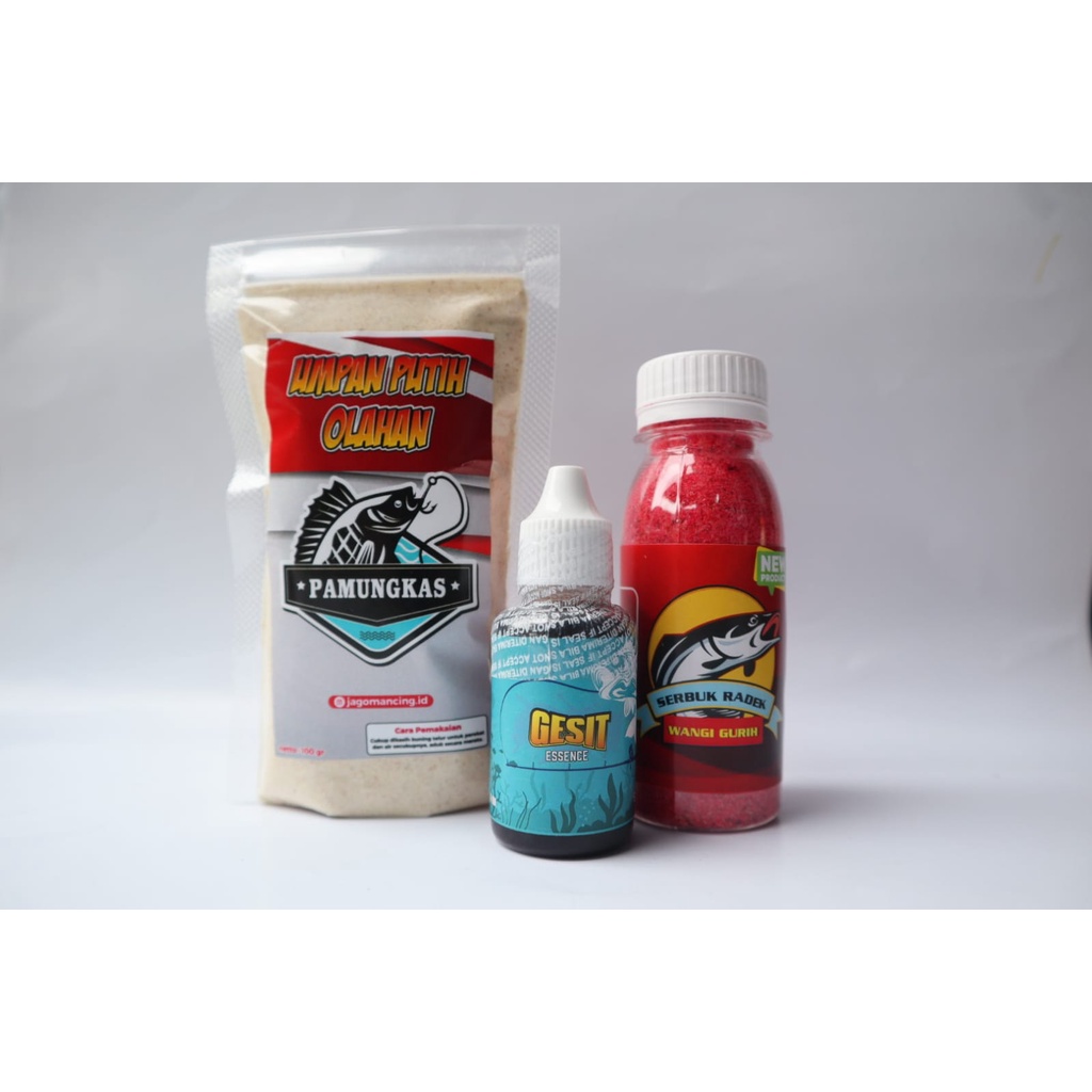 [BISA COD]Paket Umpan Komplit Ikan Mas Babon Galatama