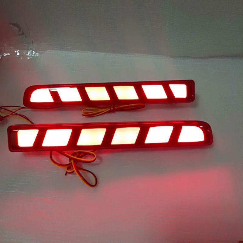 Lampu Reflektor Mobil Toyota AGYA 2018 Up Bumper Belakang Rush Terios 2012 2017 Luxio Grand Max Ayla 2019 2020 2021 2022