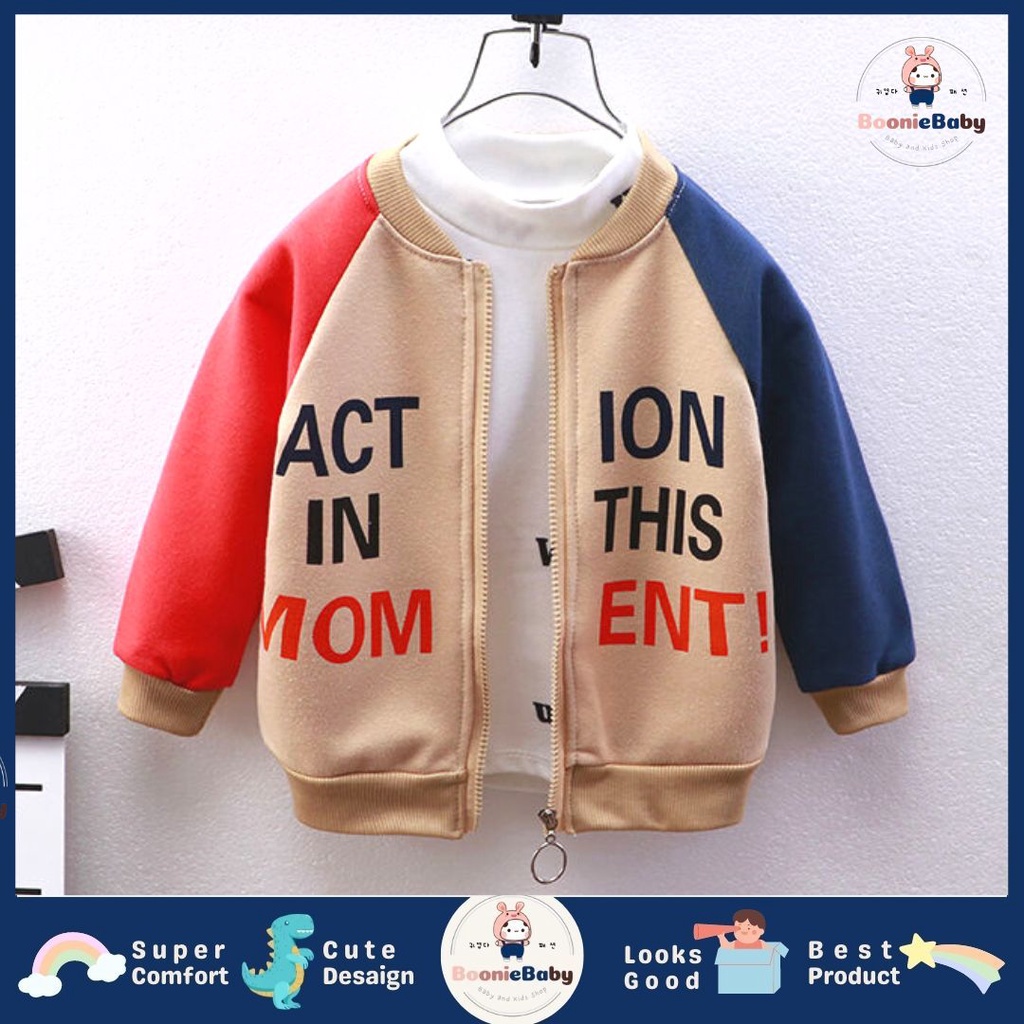 Boonie - Jaket Anak Laki Laki / Jaket Anak Perempuan / Jaket Unisex / Jaket Bayi / Hoodie anak Import PART 1