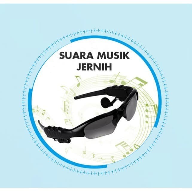 barokah gamis KACAMATA ZEUS BLUETOOTH MP3 SUNGLASSES