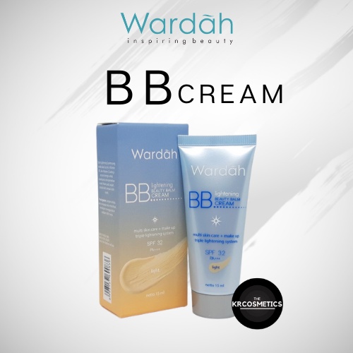 Wardah Lightening BB Cream natural light SPF 32 PA+++, Licorice Extract dan Vitamin B3 15 ml