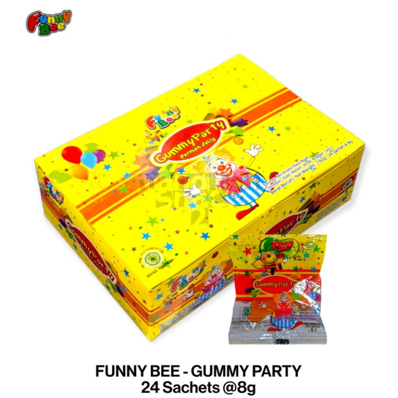 

FUNNY BEE GUMMY CANDY GUMMY PARTY PERMEN JELI