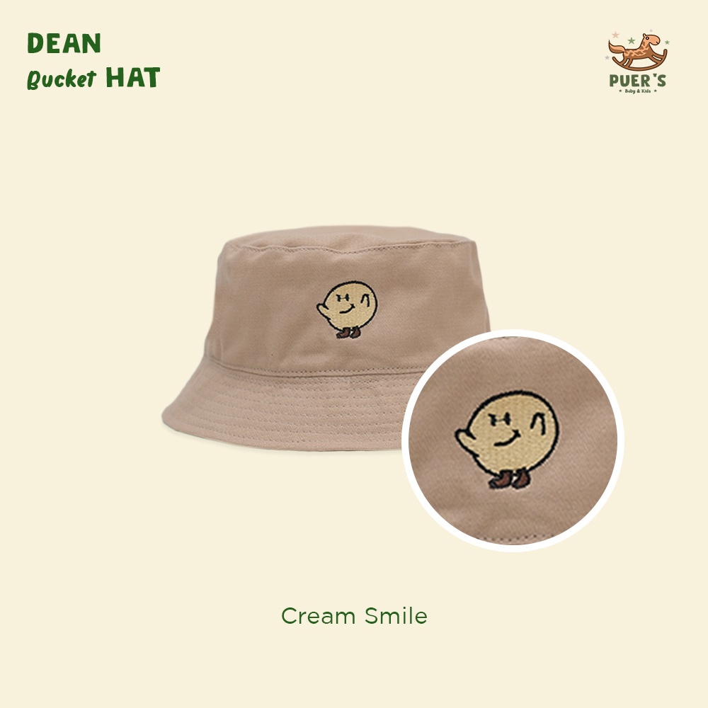 TOPI ANAK  (BUCKET HAT ANAK) KIDS HAT PUER'S DEANN HAT