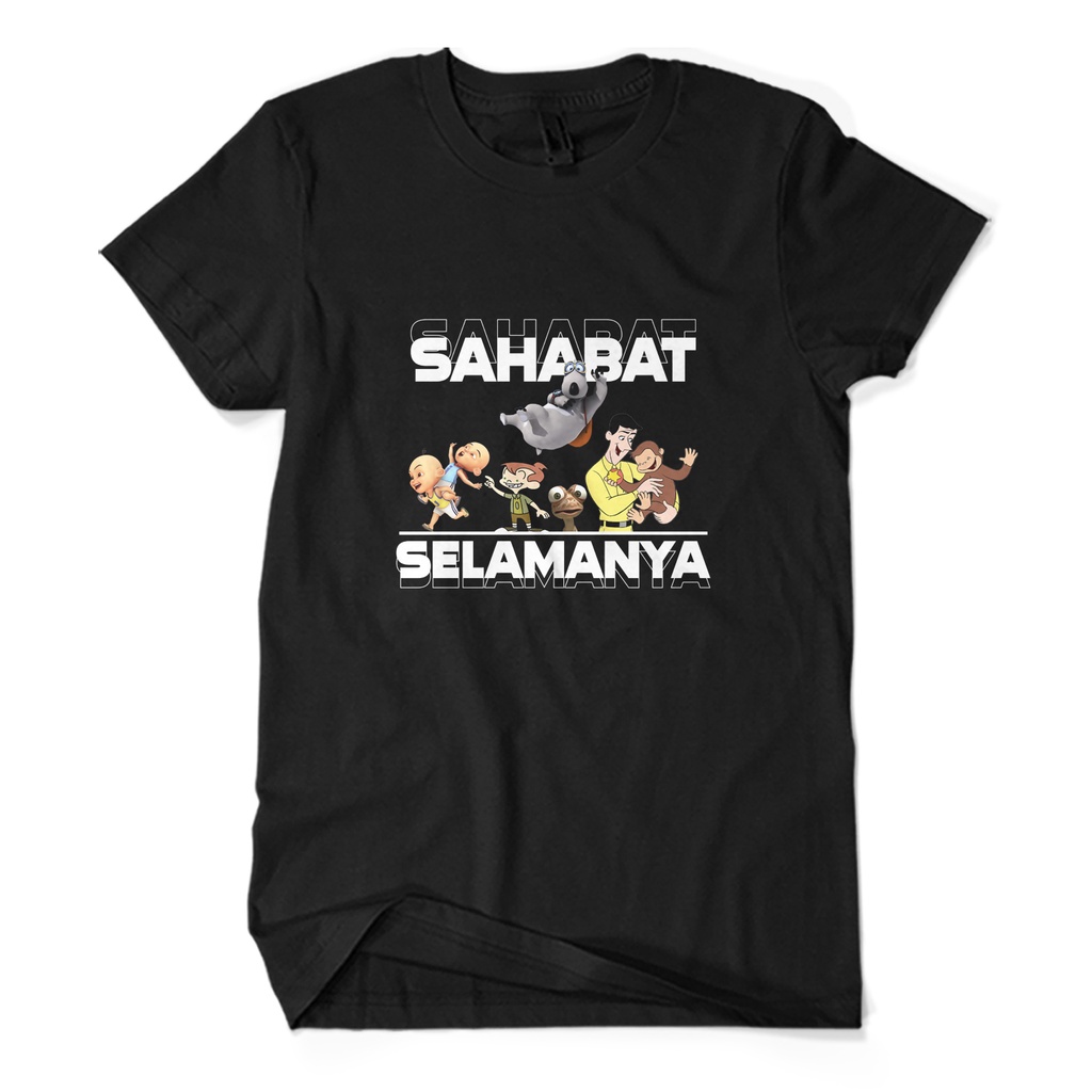 Baju Kaos Pria SAHABAT SELAMANYA KARTUN MASA KECIL Dewasa Anak KAOS KAGE
