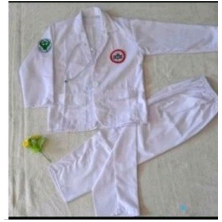 BAJU DOKTER. BAJU DOKTER JASS. SEPASANG BAJU DAN CELANA DOKTER.  BAJU JASS DOKTER. SETELAN JASS. DOK