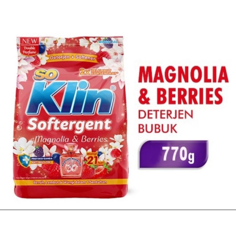 Soklin So Klin deterjen bubuk 770g