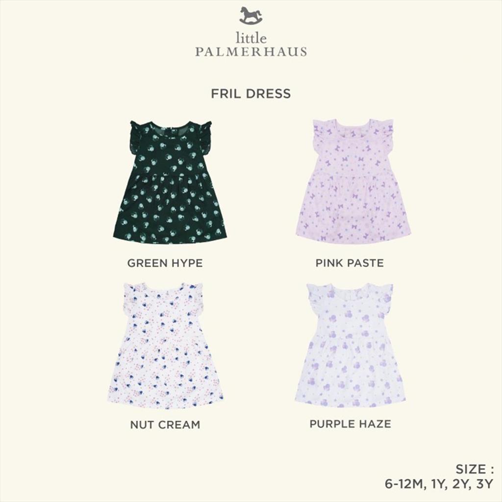 Purple Haze Little Palmerhaus Frill Dress Frosty Mickey Dress Anak