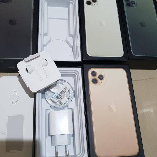 dus iPhone 11 pro dan 11 pro max kaki 2 ibox fulset HF bluetoth