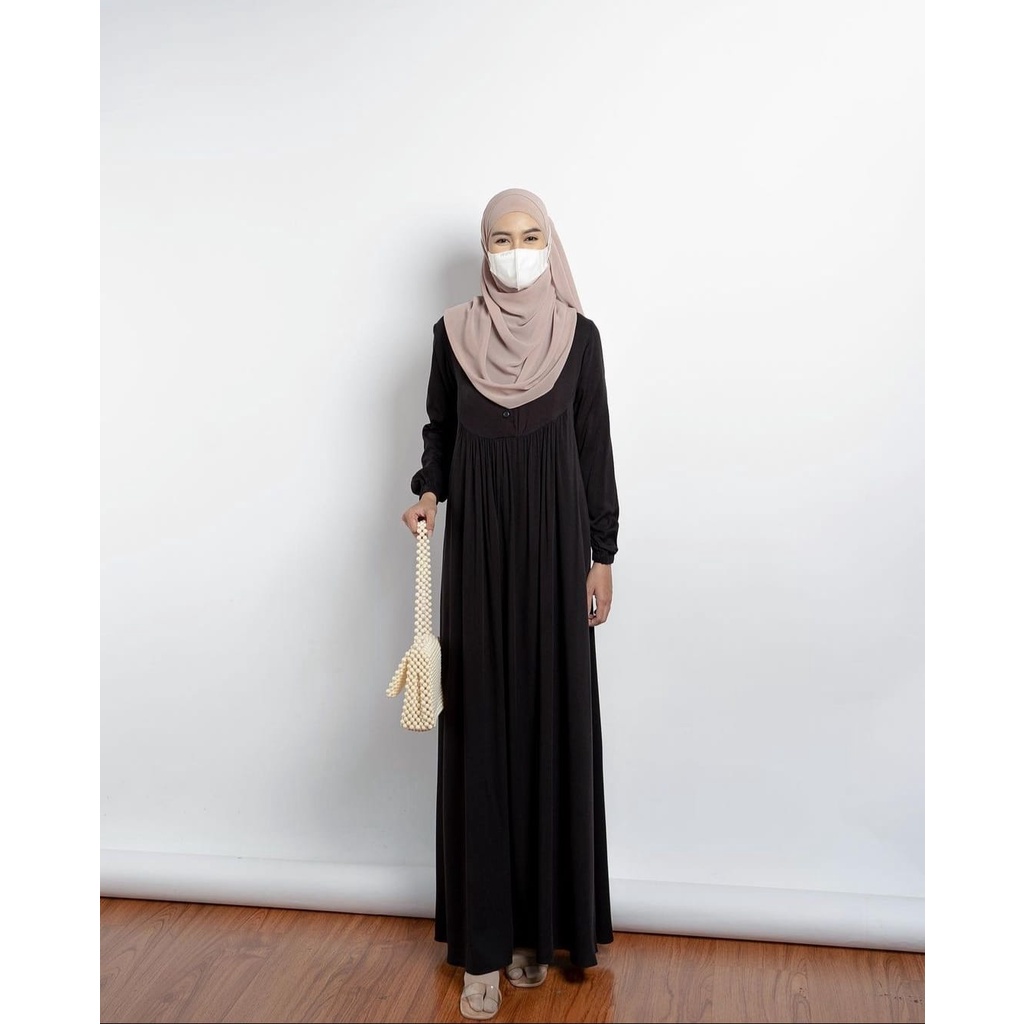 sybil dress gamis rayon twill premium