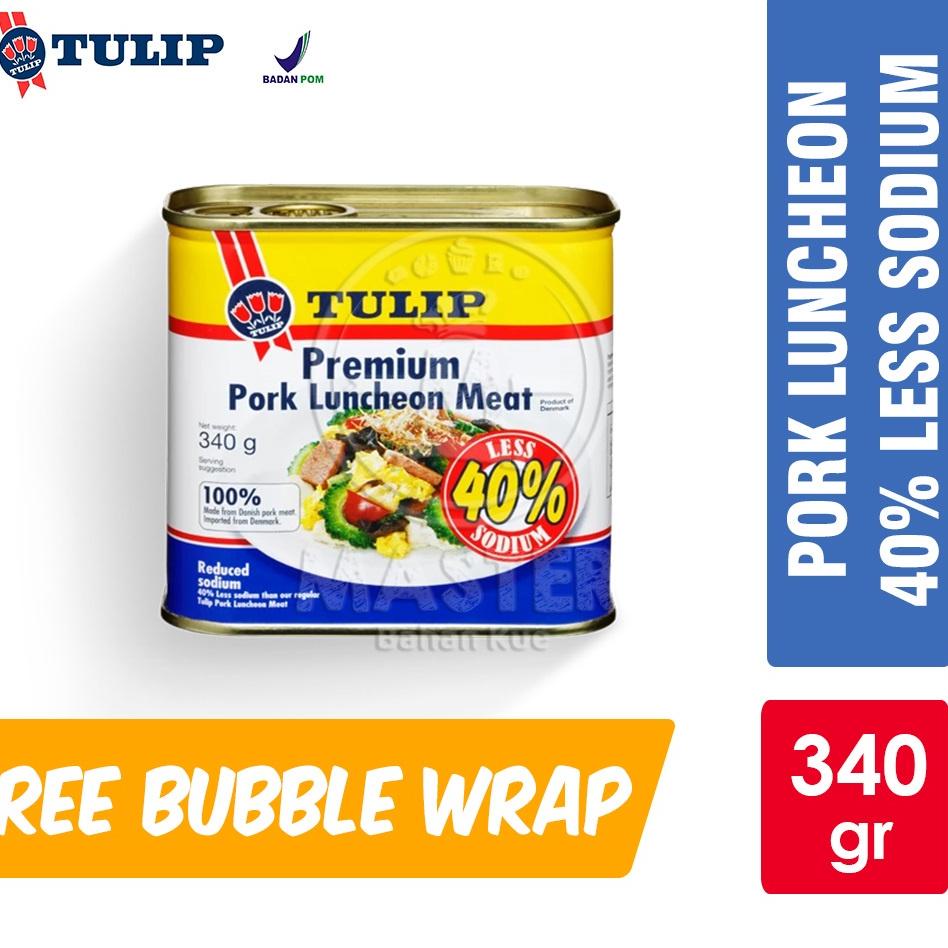 

⇠ Maling Pork Luncheon Meat / Ma Ling / Tulip Daging Babi Kaleng [397 gr] ㍐