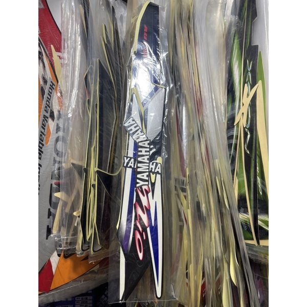 STIKER STRIPING MIO SPORTY 2003 HITAM