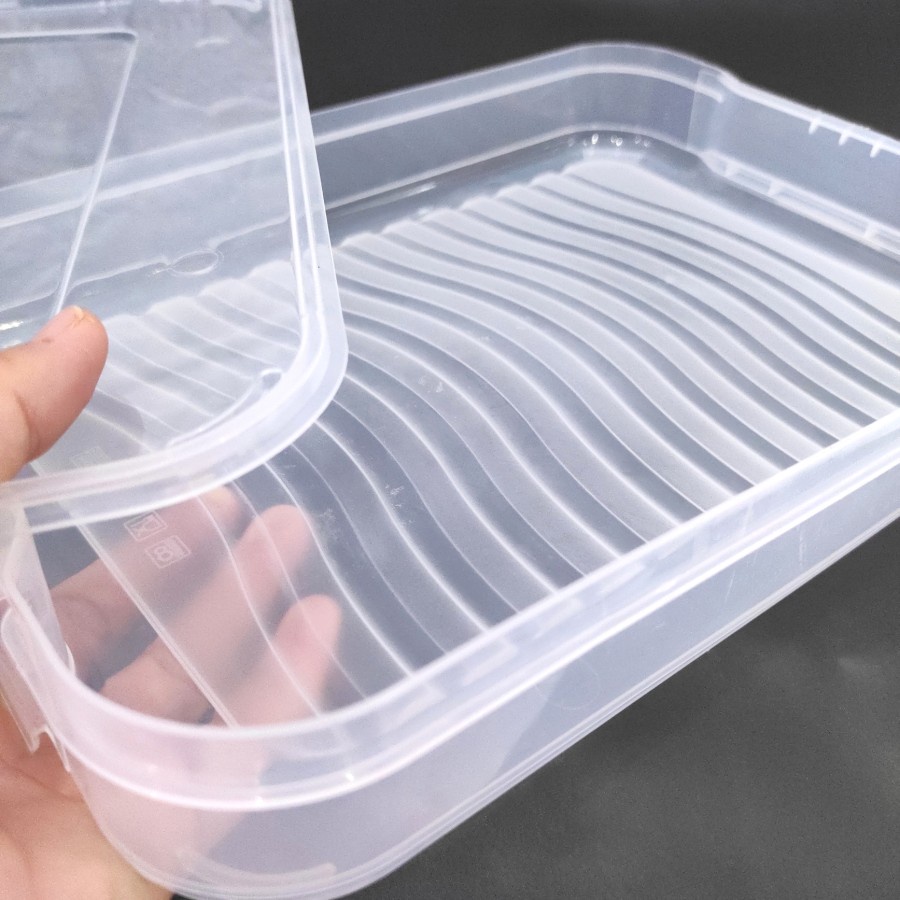 Kotak Kontainer Box Makanan Kulkas Organizer Transparan Sayuran Daging