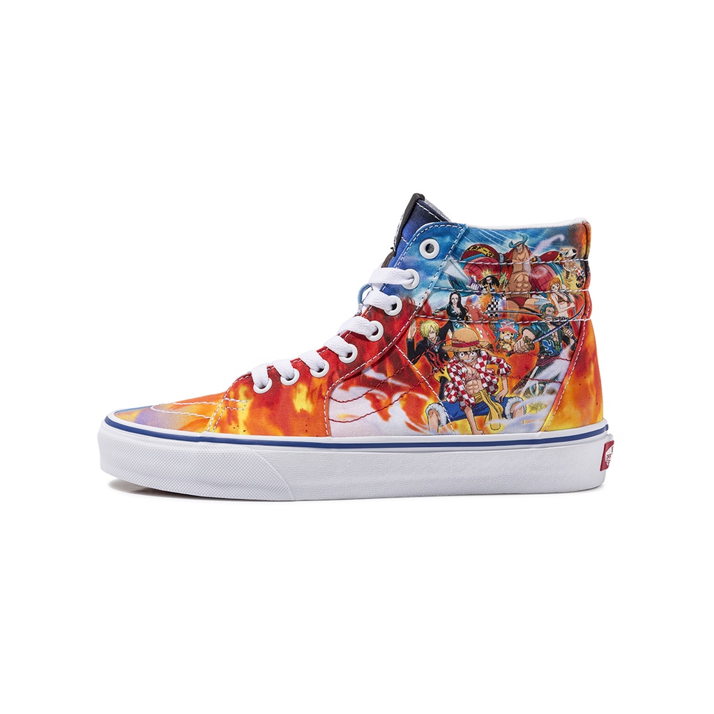 SEPATU VANS OFF THE WALL X ONE PIECE | SK8 HI ONE PIECE PUNK HAZARD