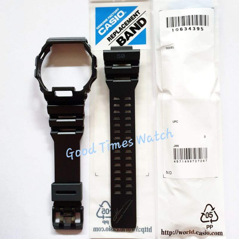 PAKET STRAP BEZEL G-SHOCK GBX-100KI-1 GBX 100KI GBX 100 CASIO ORIGINAL