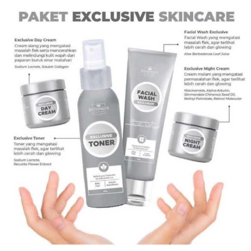 BENINGS SKINCARE EXCLUSIVE