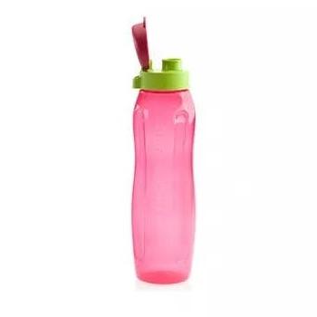 botol air minum eco 1liter tupperware warna fanta dan hitam 2pcs promo