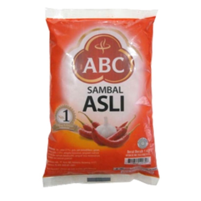 

( SATUAN ) ABC sambal asli 1kg isi 1 ( SATU ) PCS