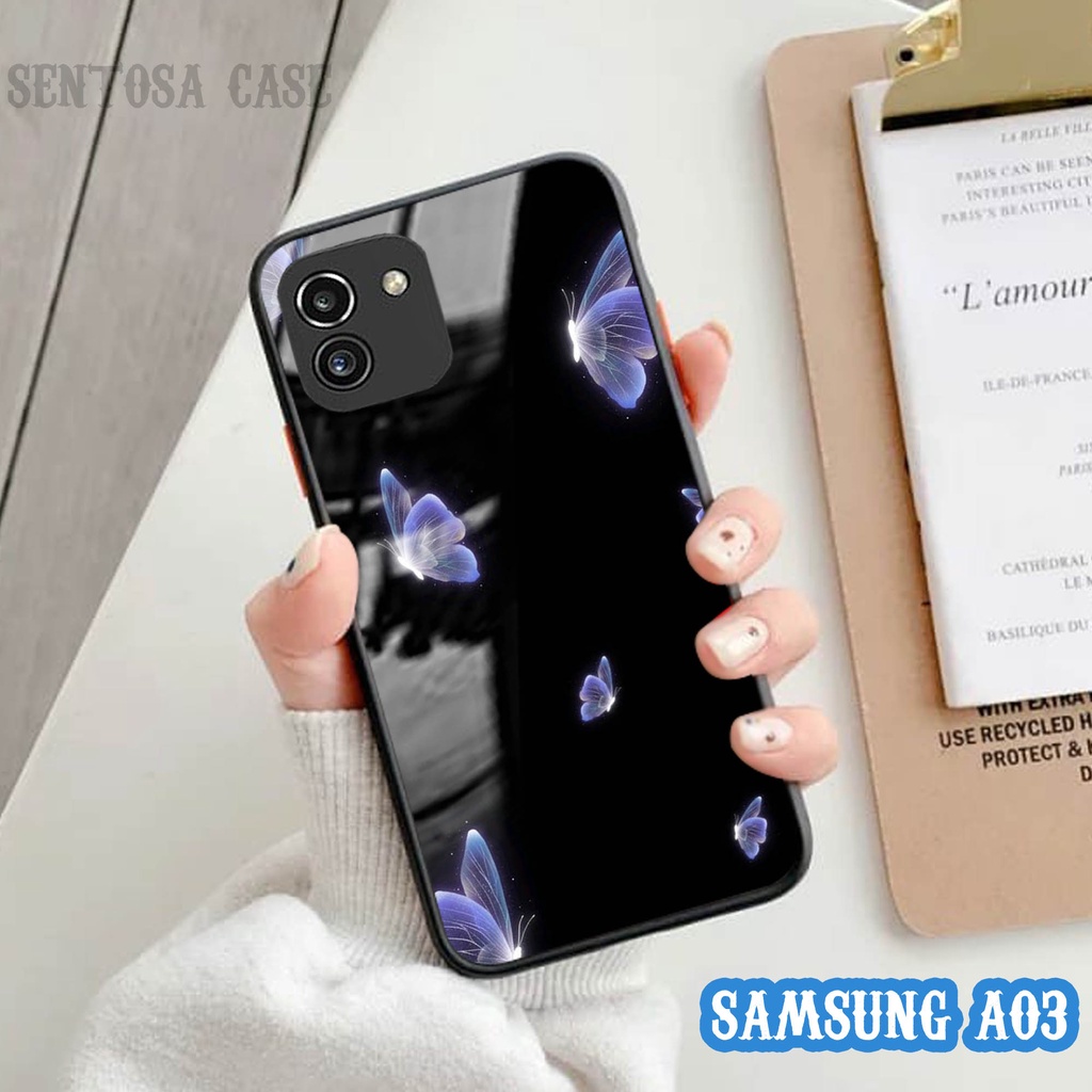 Softcase Kaca Samsung A03 - Case Handphone Samsung A03 [T84].