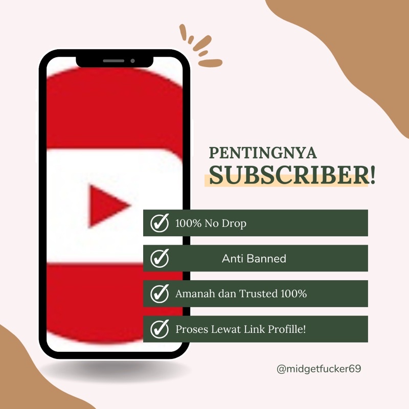 YouTube Subscriber 100% Non Drop No Banned