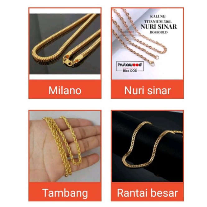 LIONTIN VARIAN 3 ADA TAMBAHAN KALUNG